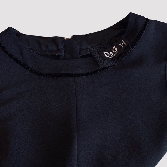 D&G DOLCE & GABANA LITTLE BLACK DRESS - Picture 8 of 16